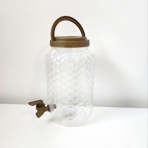 Target Bullseye Playground Clear Honeycomb Beverage Dispenser